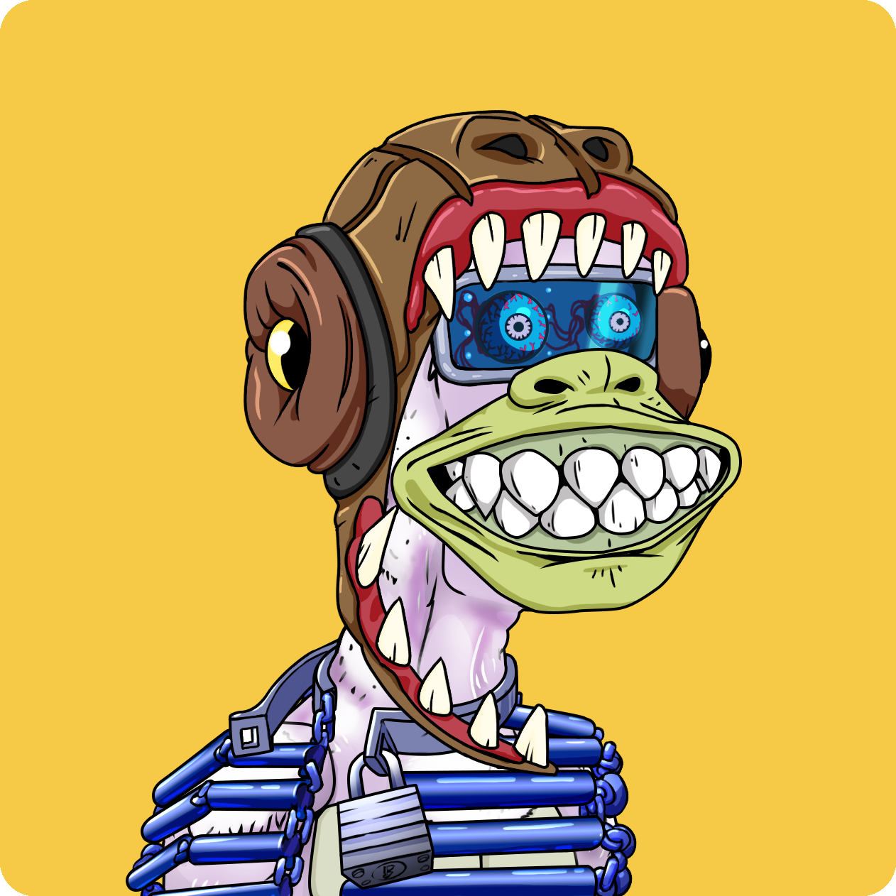 Yuga Labs - Mutant Ape Yacht Club - NFT # 21212