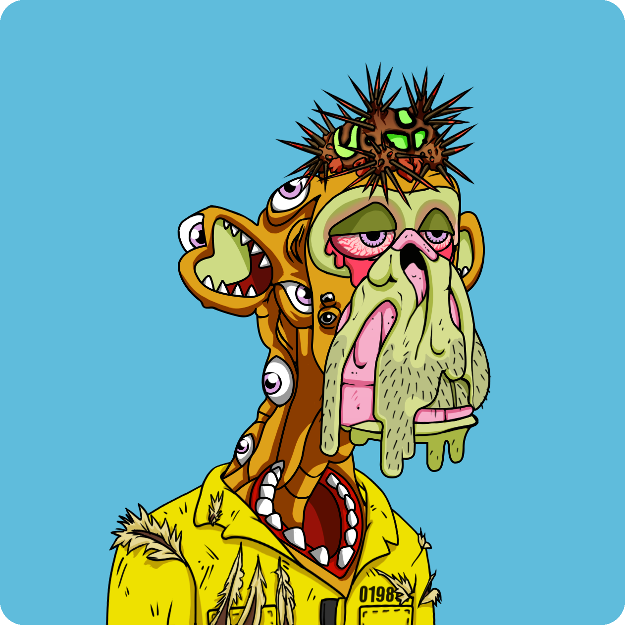 Yuga Labs - Mutant Ape Yacht Club - NFT # 20014