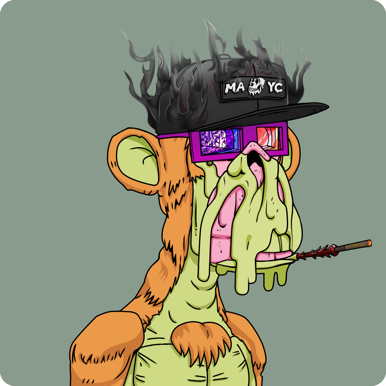 Yuga Labs - Mutant Ape Yacht Club - NFT # 10950