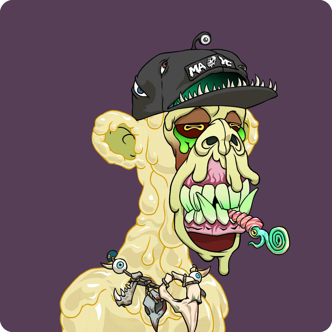 Yuga Labs - Mutant Ape Yacht Club - NFT # 122