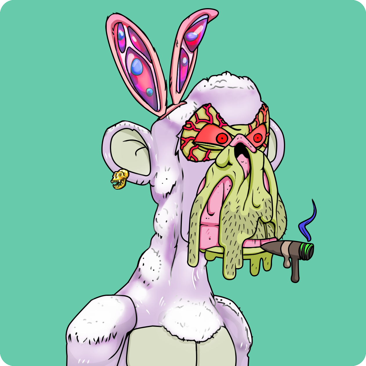 Yuga Labs - Mutant Ape Yacht Club - NFT # 8601