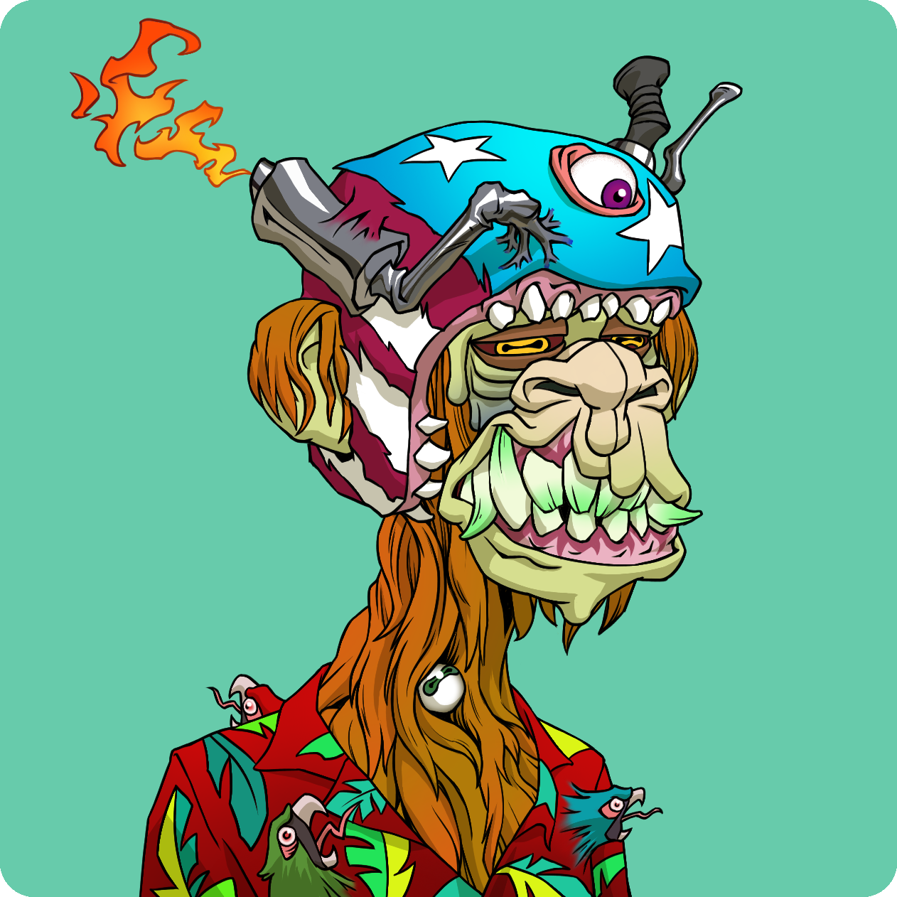 Yuga Labs - Mutant Ape Yacht Club - NFT # 27421