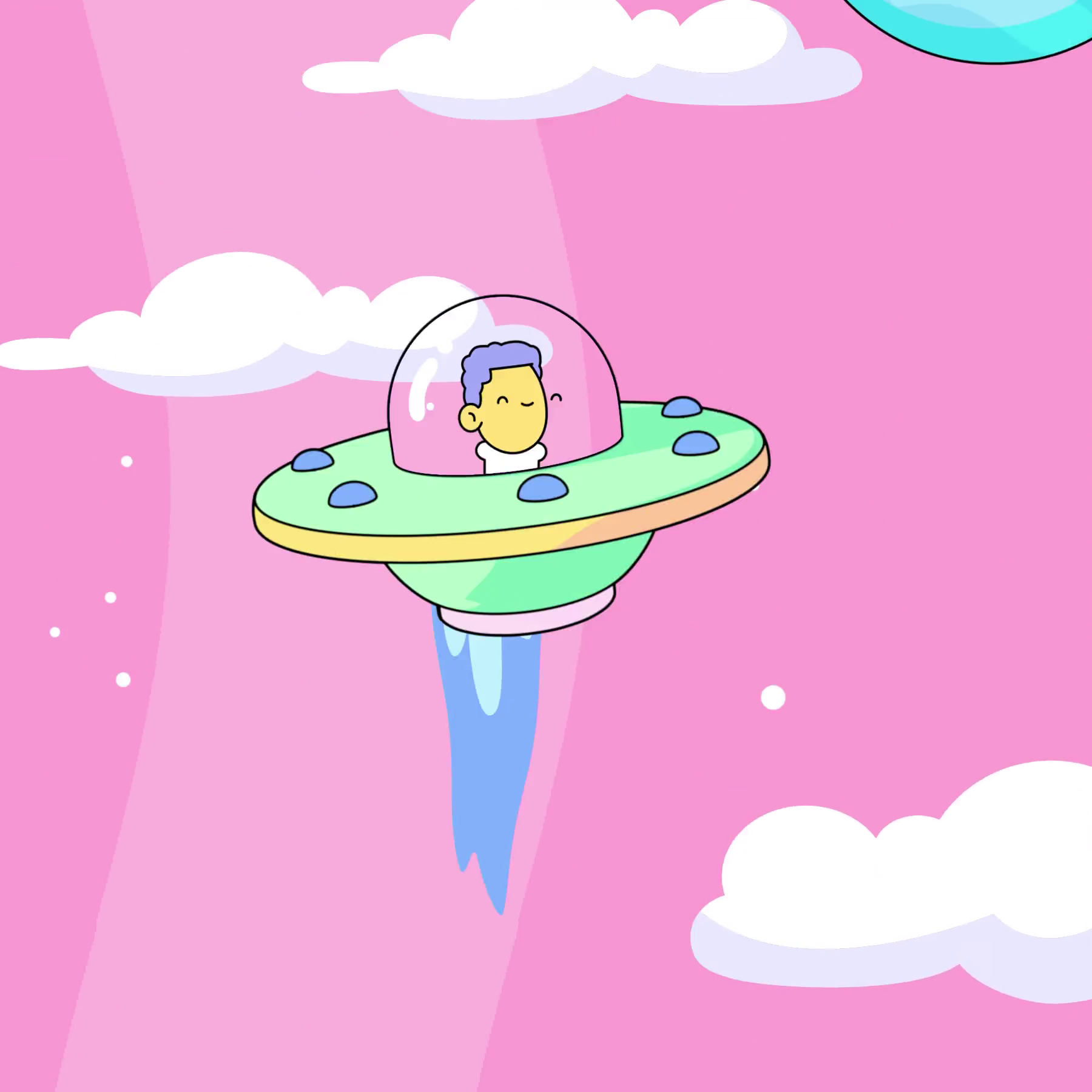 The Doodles Founders - Space Doodles - Space Doodle #521 - NFT # 521