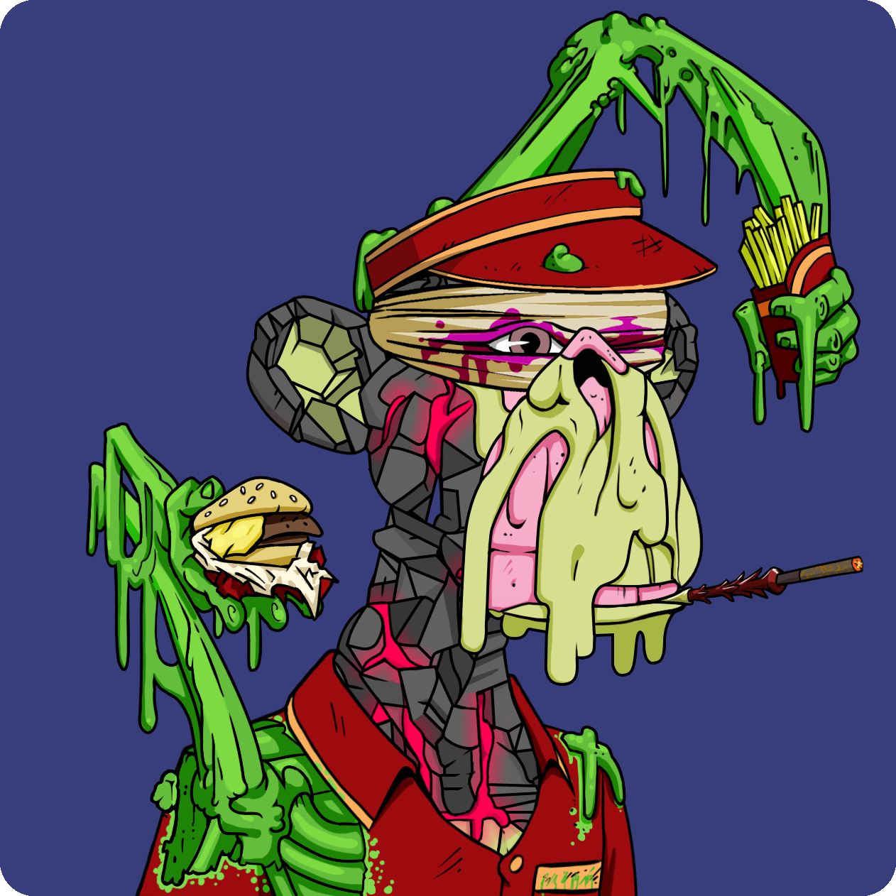 Yuga Labs - Mutant Ape Yacht Club - NFT # 23054