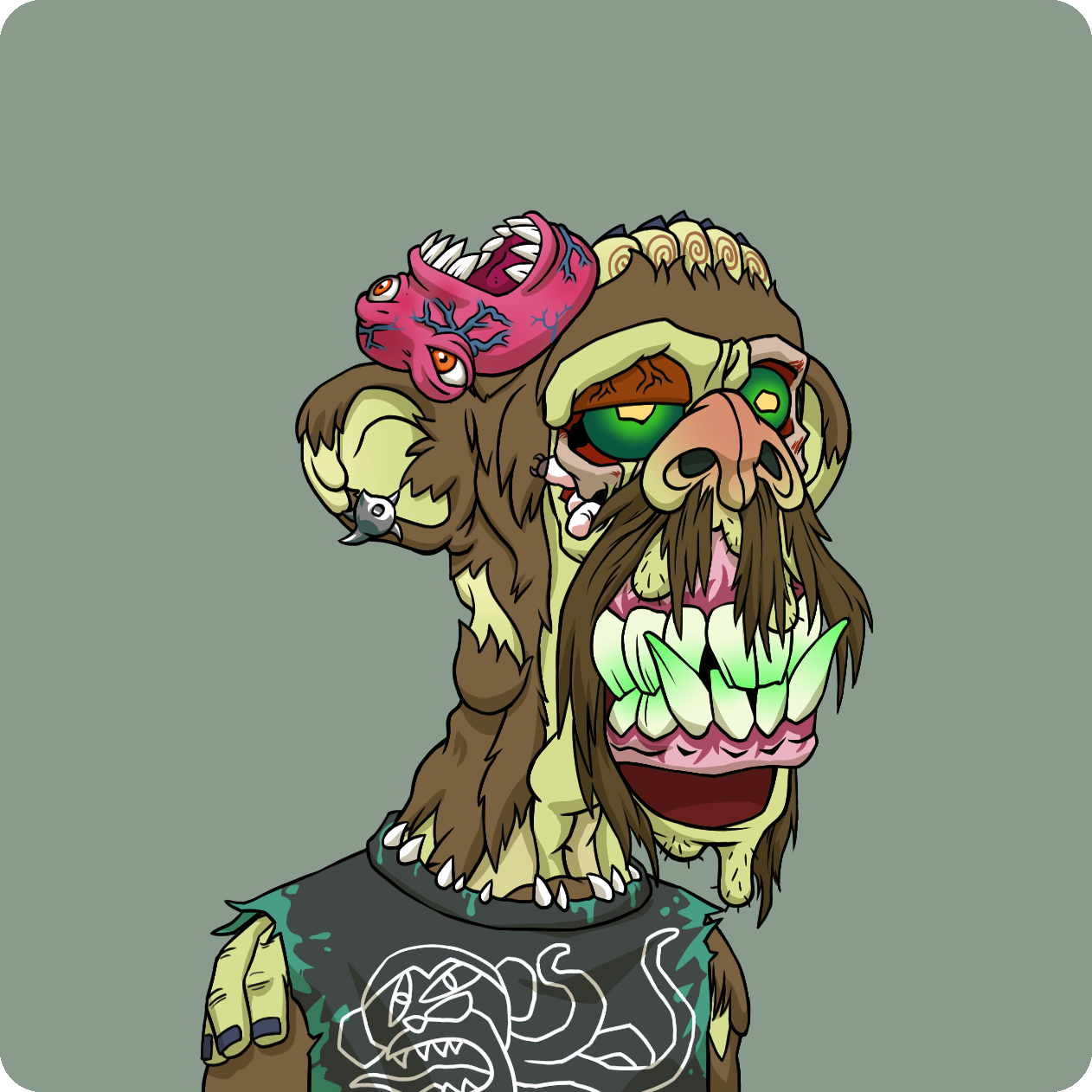 Yuga Labs - Mutant Ape Yacht Club - NFT # 168