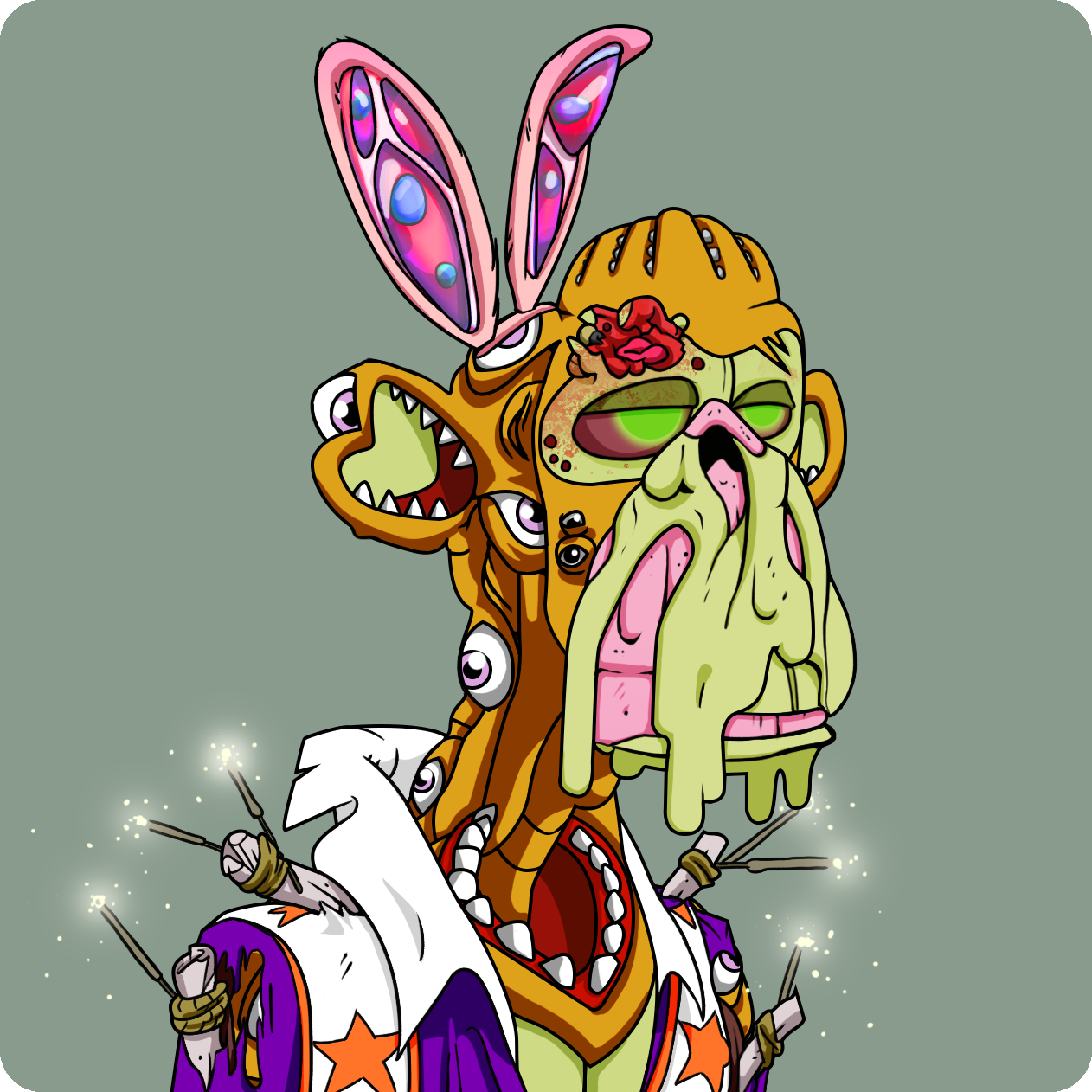 Yuga Labs - Mutant Ape Yacht Club - NFT # 8402