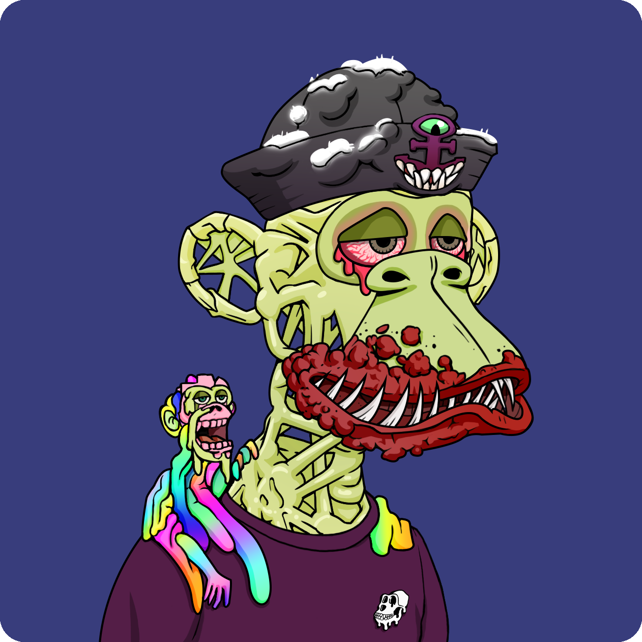 Yuga Labs - Mutant Ape Yacht Club - NFT # 27706