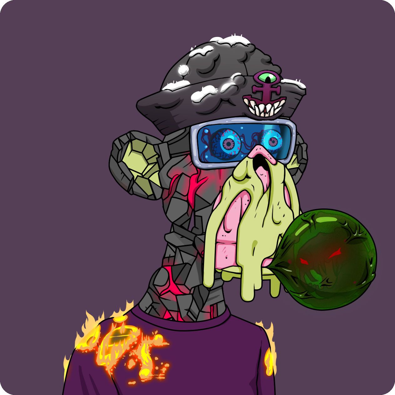 Yuga Labs - Mutant Ape Yacht Club - NFT # 2144