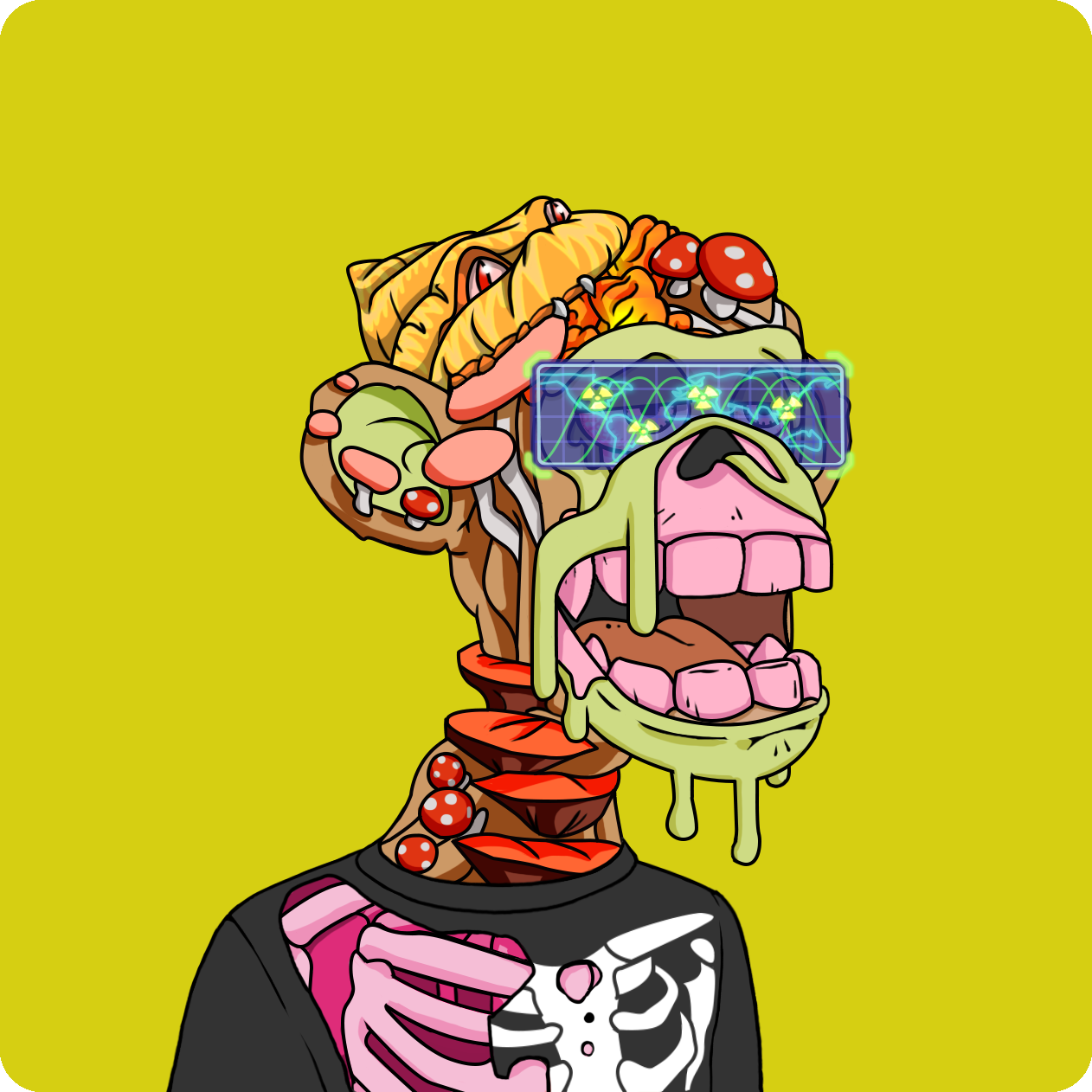 Yuga Labs - Mutant Ape Yacht Club - NFT # 830