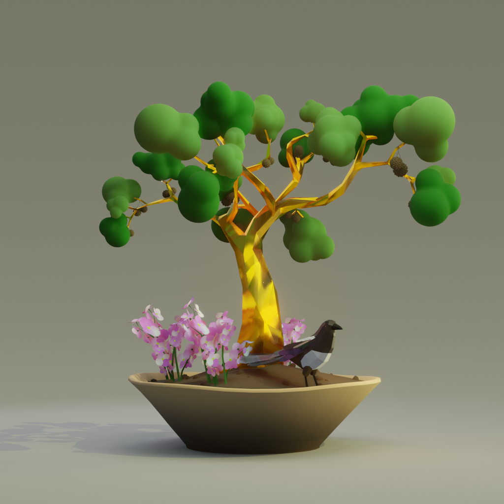 ZENFT Garden Society - Bonsai - Bonsai #89 - NFT # 89