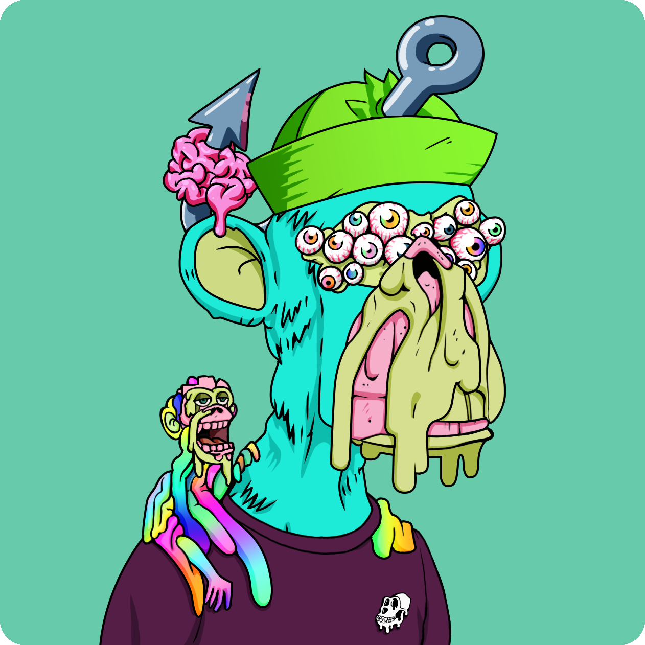 Yuga Labs - Mutant Ape Yacht Club - NFT # 3511