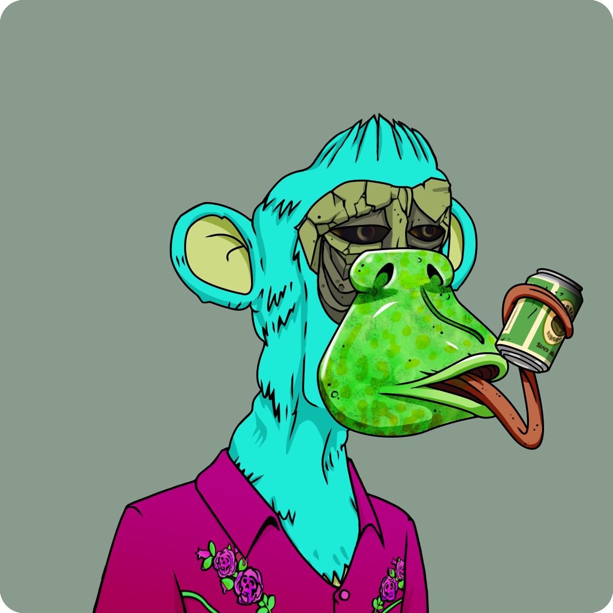 Yuga Labs - Mutant Ape Yacht Club - NFT # 6017