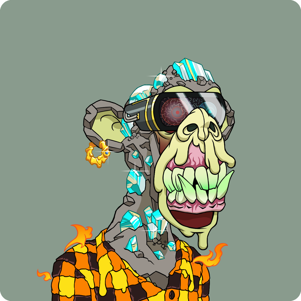 Yuga Labs - Mutant Ape Yacht Club - NFT # 12215