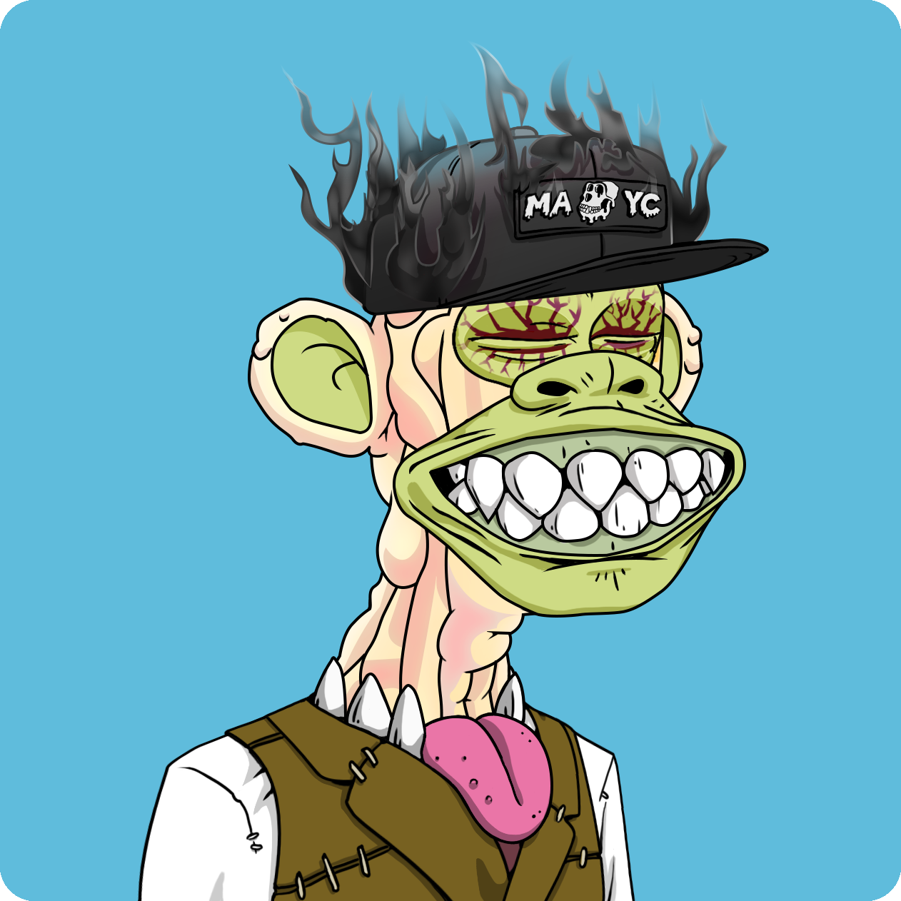 Yuga Labs - Mutant Ape Yacht Club - NFT # 19804