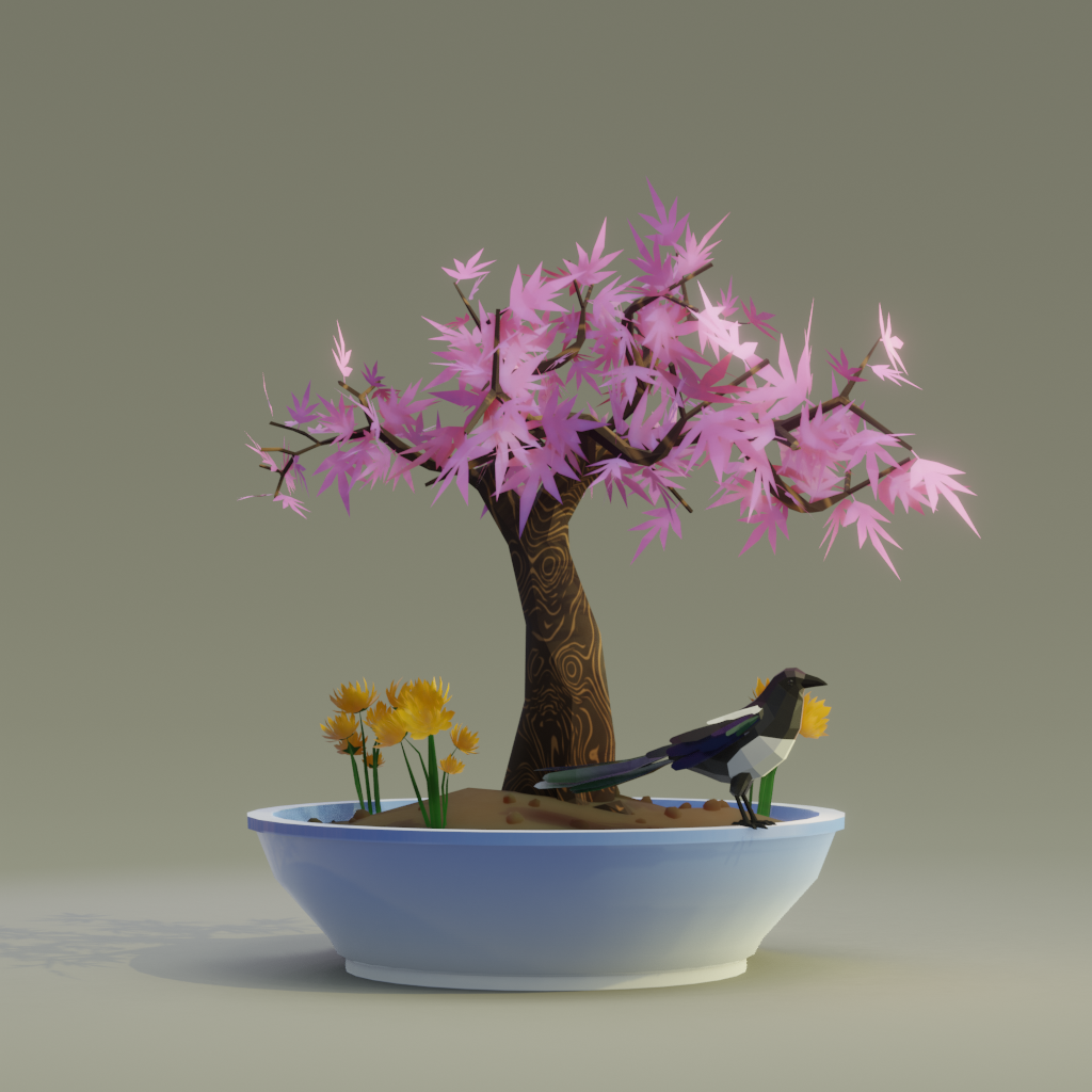 ZENFT Garden Society - Bonsai - Bonsai #47 - NFT # 47