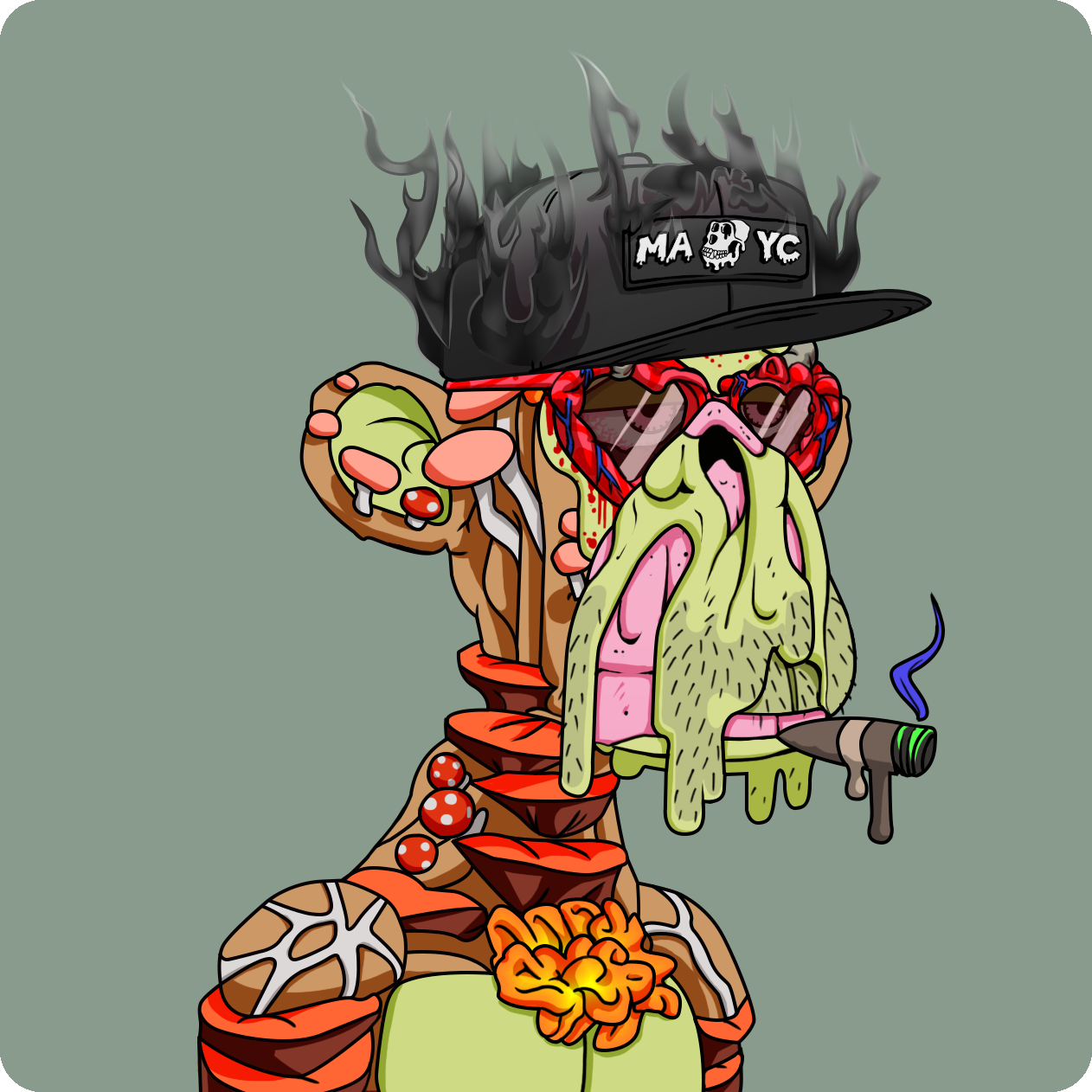 Yuga Labs - Mutant Ape Yacht Club - NFT # 5036