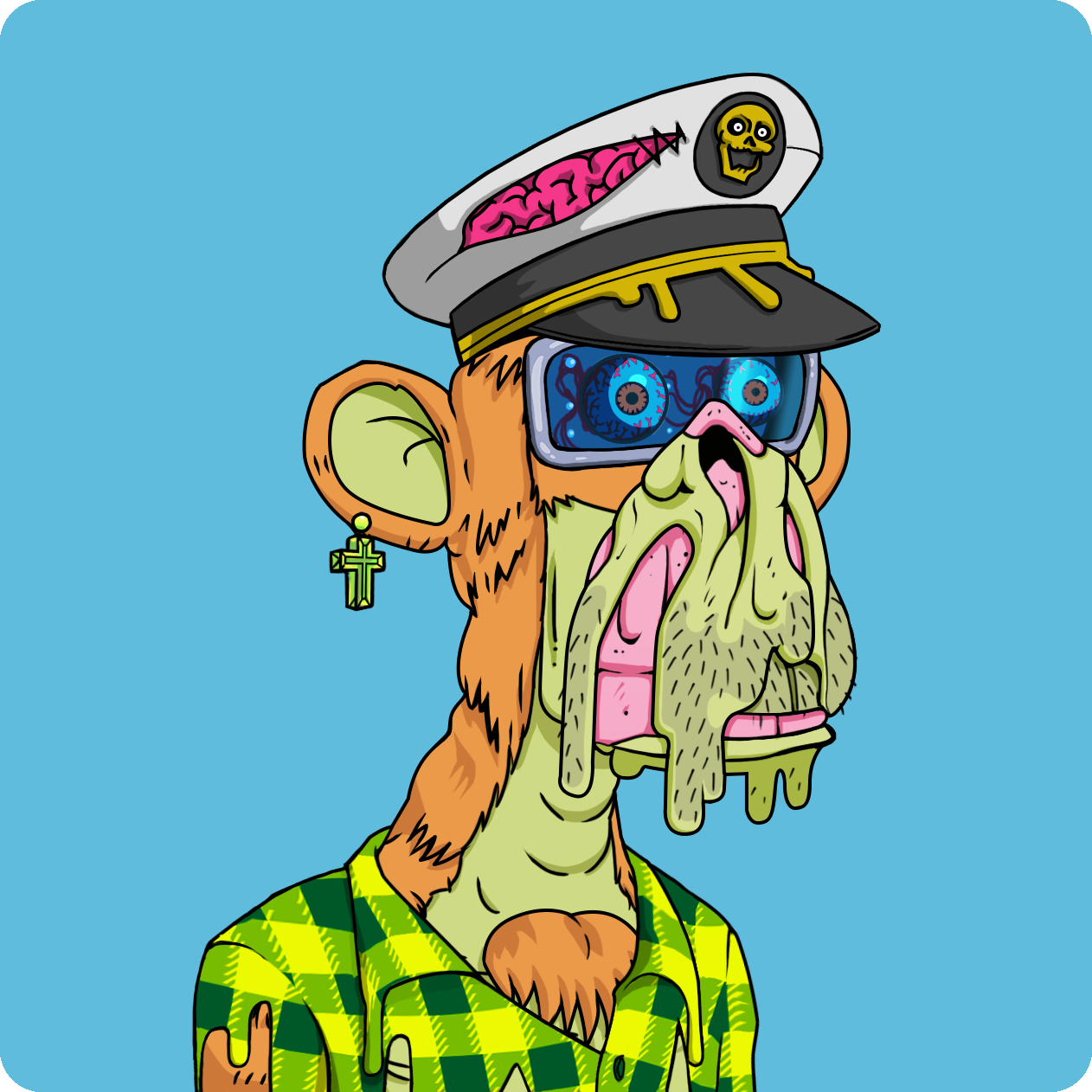 Yuga Labs - Mutant Ape Yacht Club - NFT # 4866