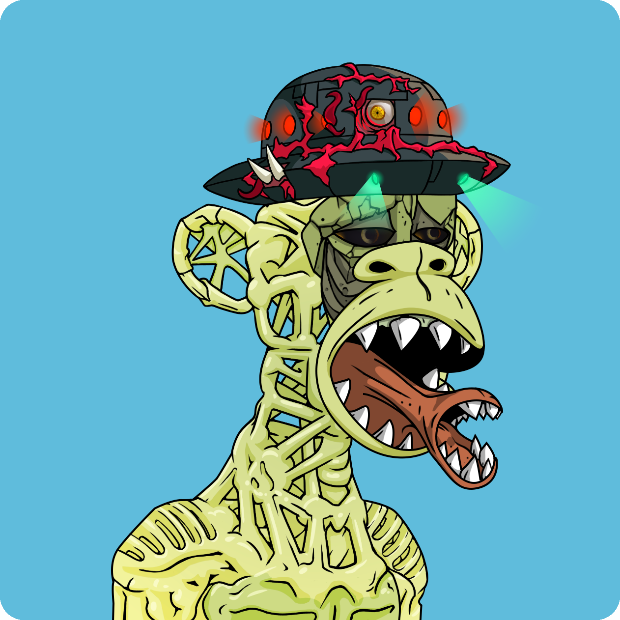 Yuga Labs - Mutant Ape Yacht Club - NFT # 8744