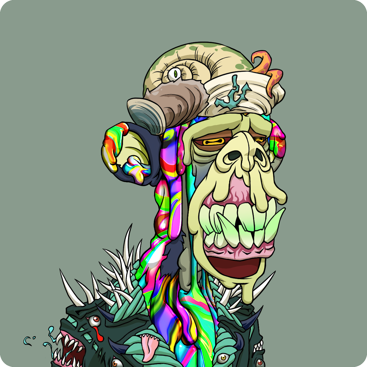 Yuga Labs - Mutant Ape Yacht Club - NFT # 63