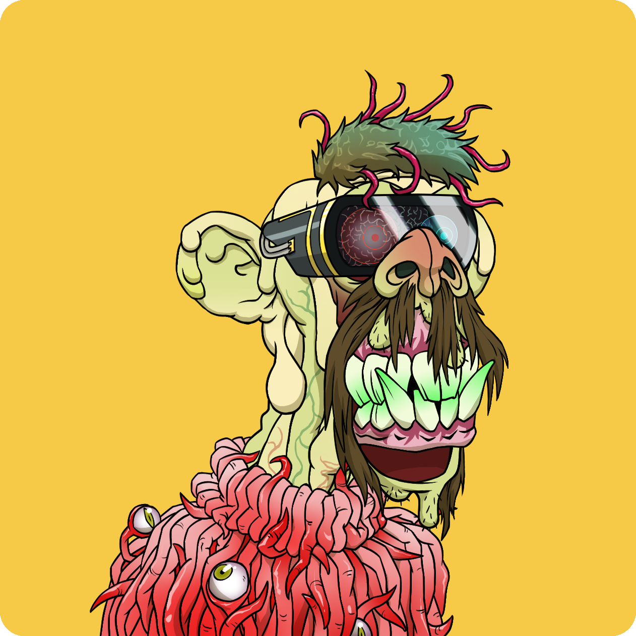 Yuga Labs - Mutant Ape Yacht Club - NFT # 9074