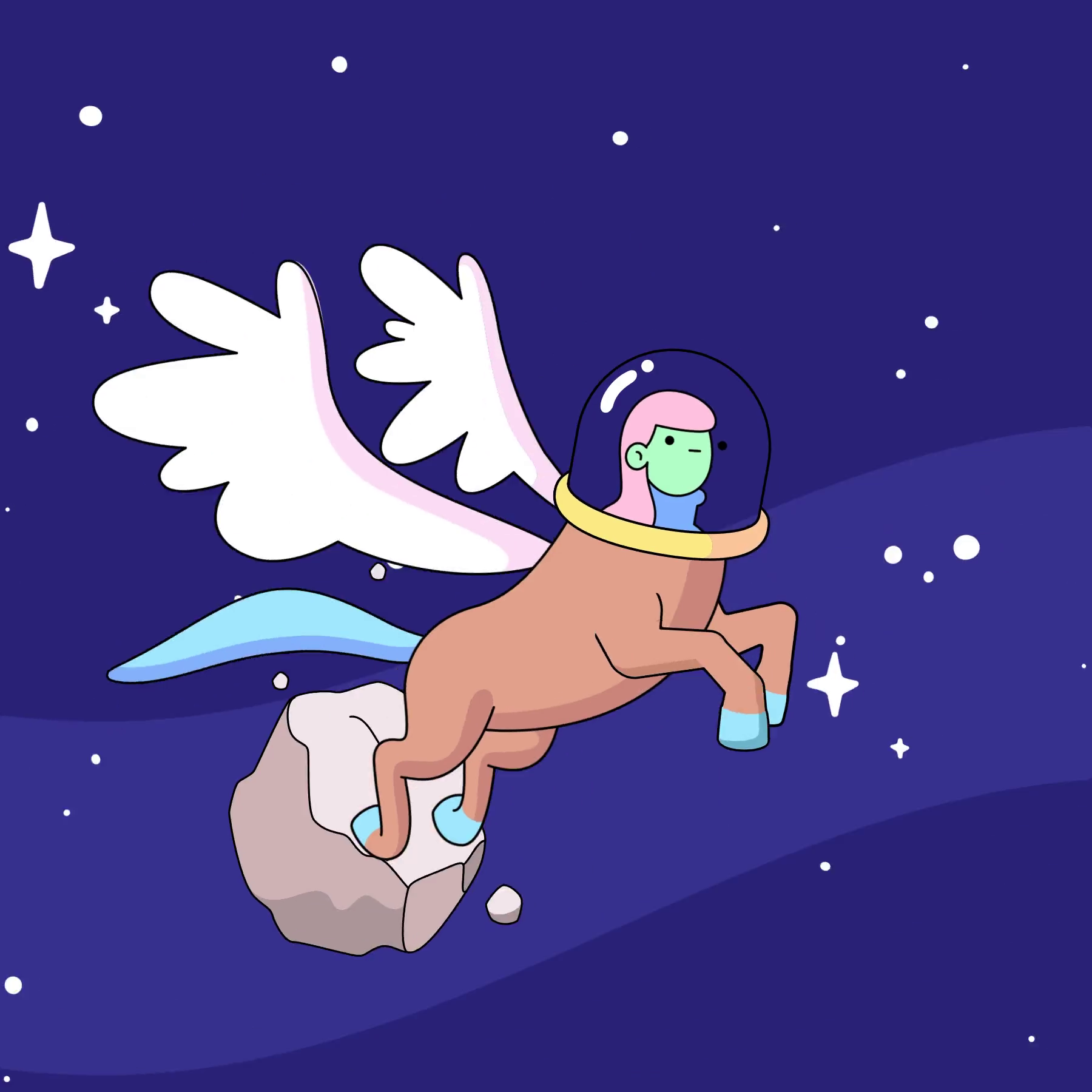 The Doodles Founders - Space Doodles - Space Doodle #49 - NFT # 49