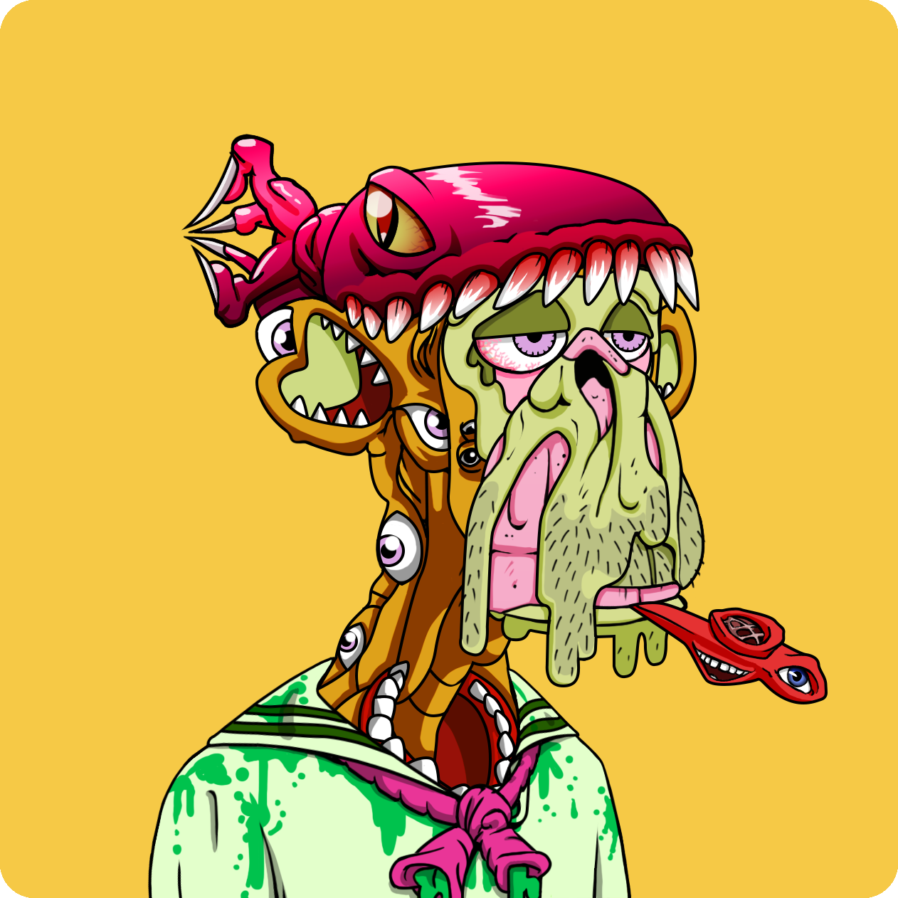 Yuga Labs - Mutant Ape Yacht Club - NFT # 6096