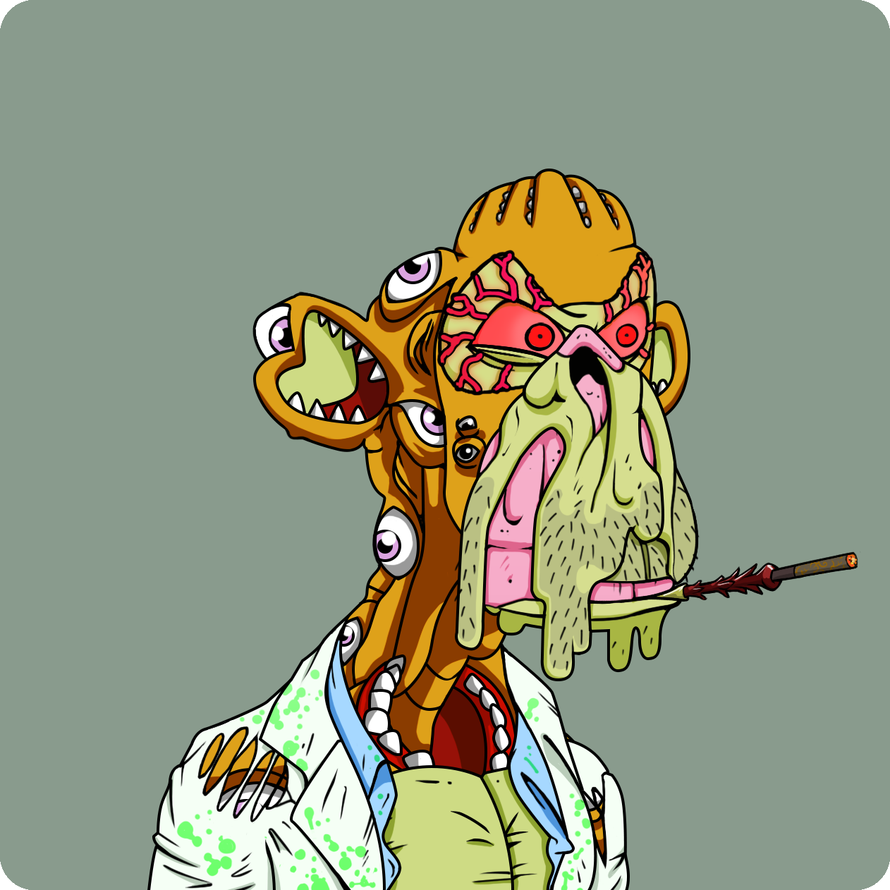 Yuga Labs - Mutant Ape Yacht Club - NFT # 2599