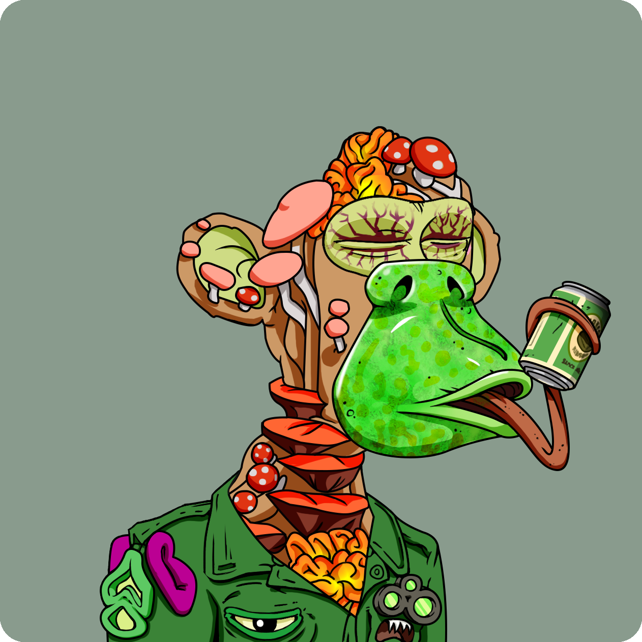 Yuga Labs - Mutant Ape Yacht Club - NFT # 8641