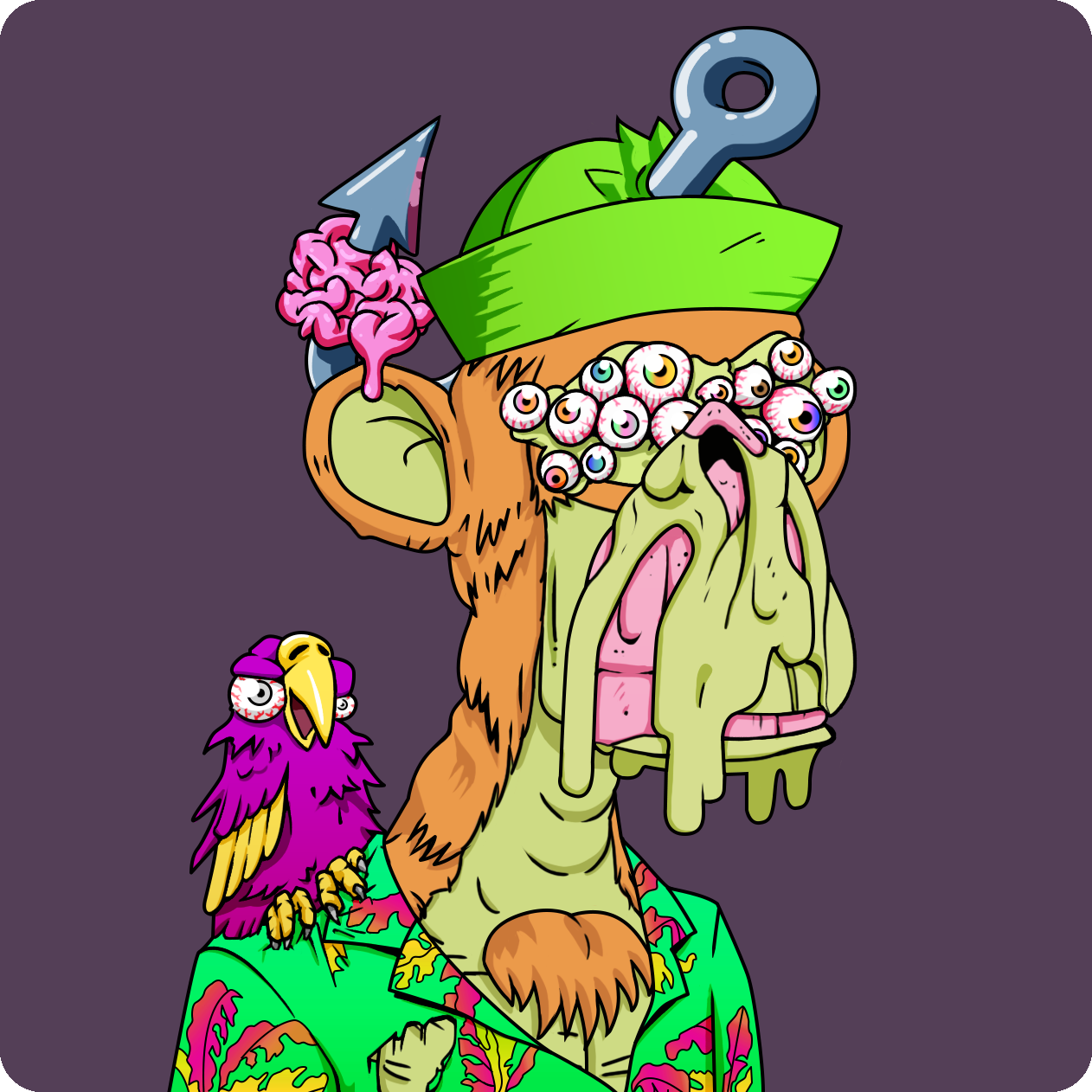 Yuga Labs - Mutant Ape Yacht Club - NFT # 4194