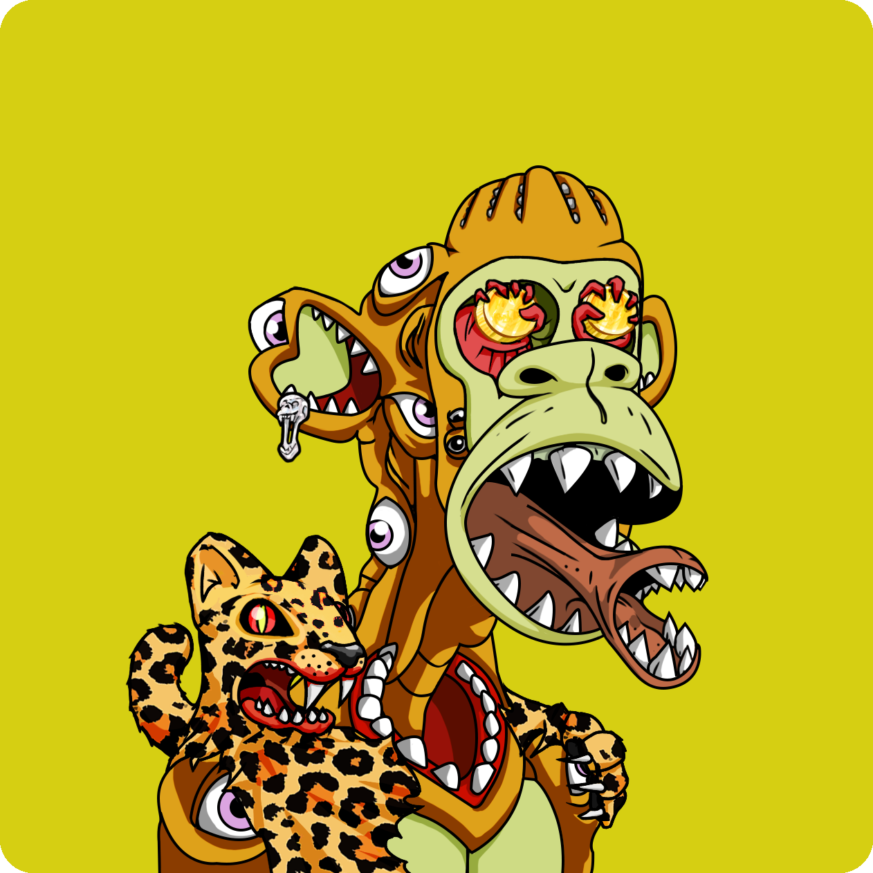 Yuga Labs - Mutant Ape Yacht Club - NFT # 2724