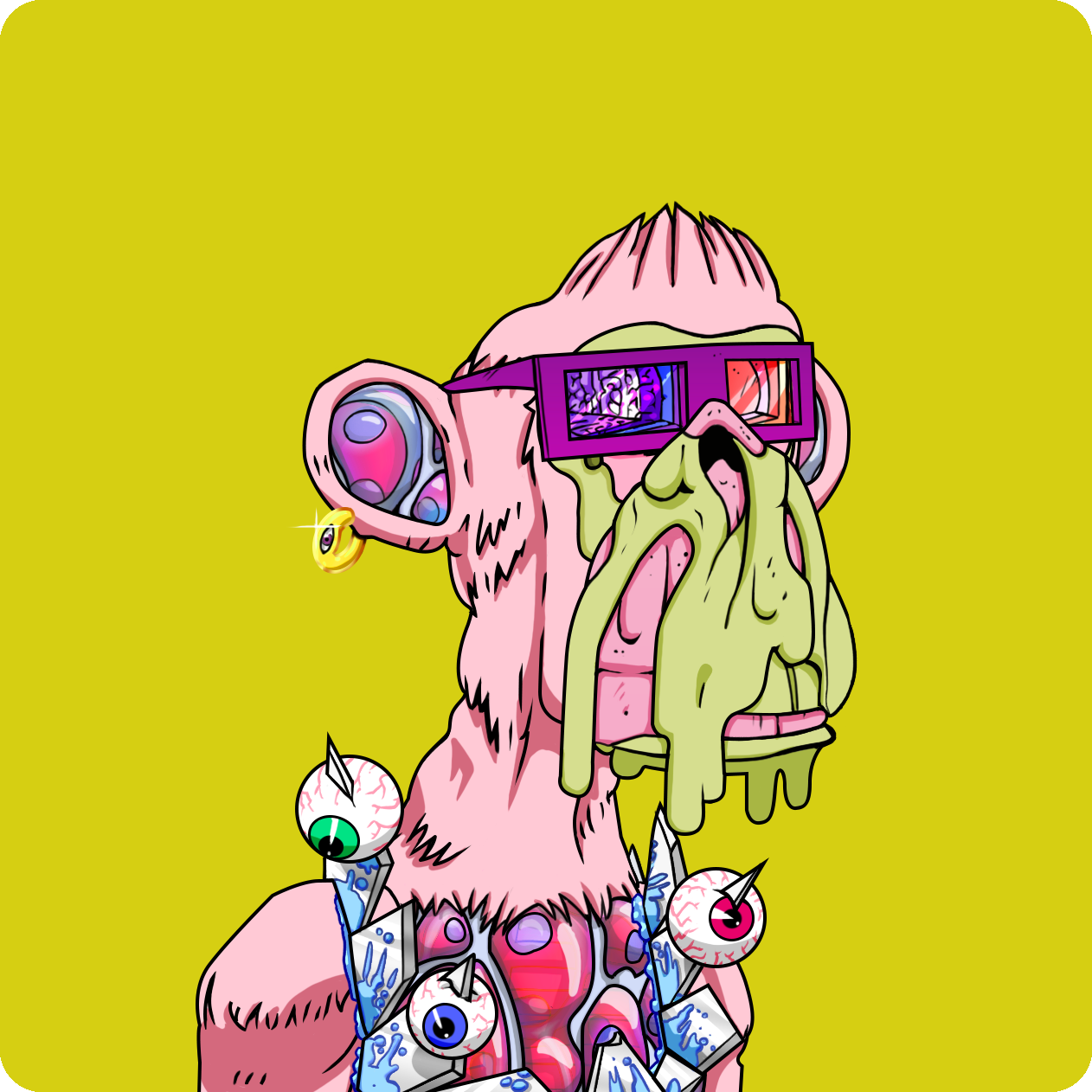 Yuga Labs - Mutant Ape Yacht Club - NFT # 23516