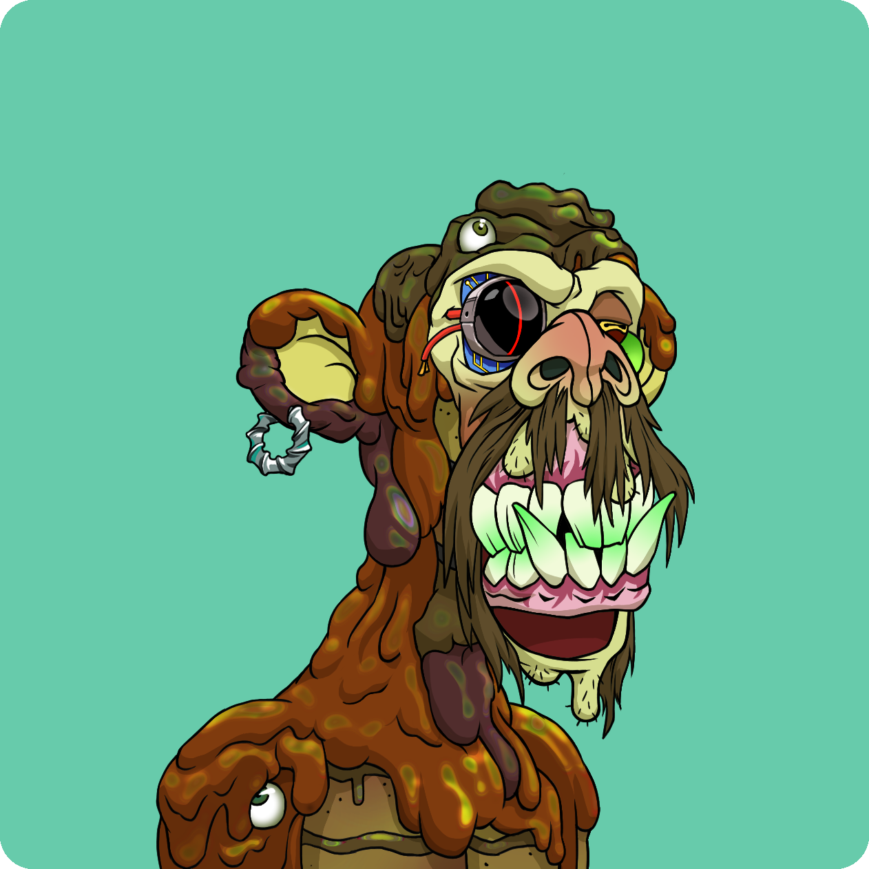 Yuga Labs - Mutant Ape Yacht Club - NFT # 9633