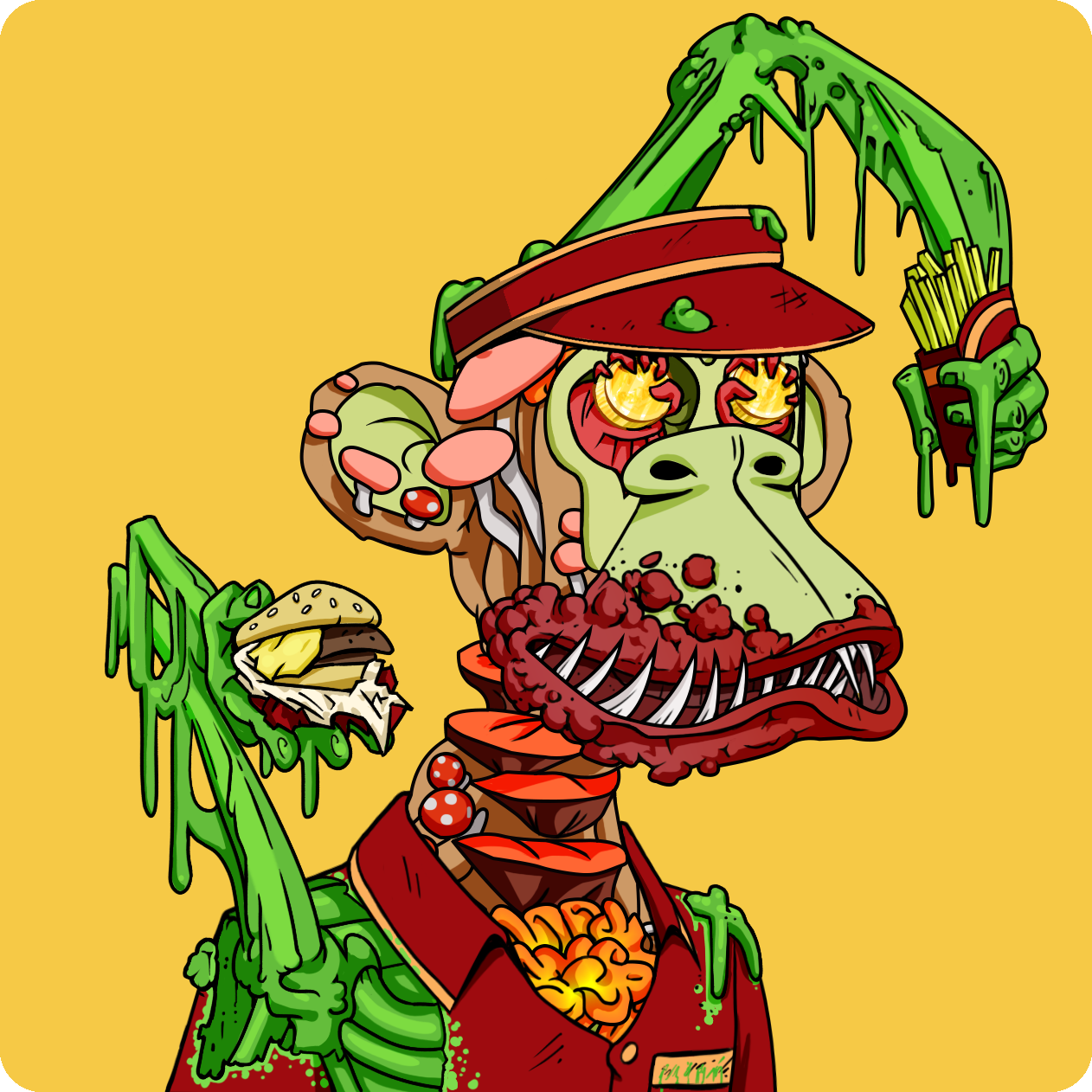 Yuga Labs - Mutant Ape Yacht Club - NFT # 22716