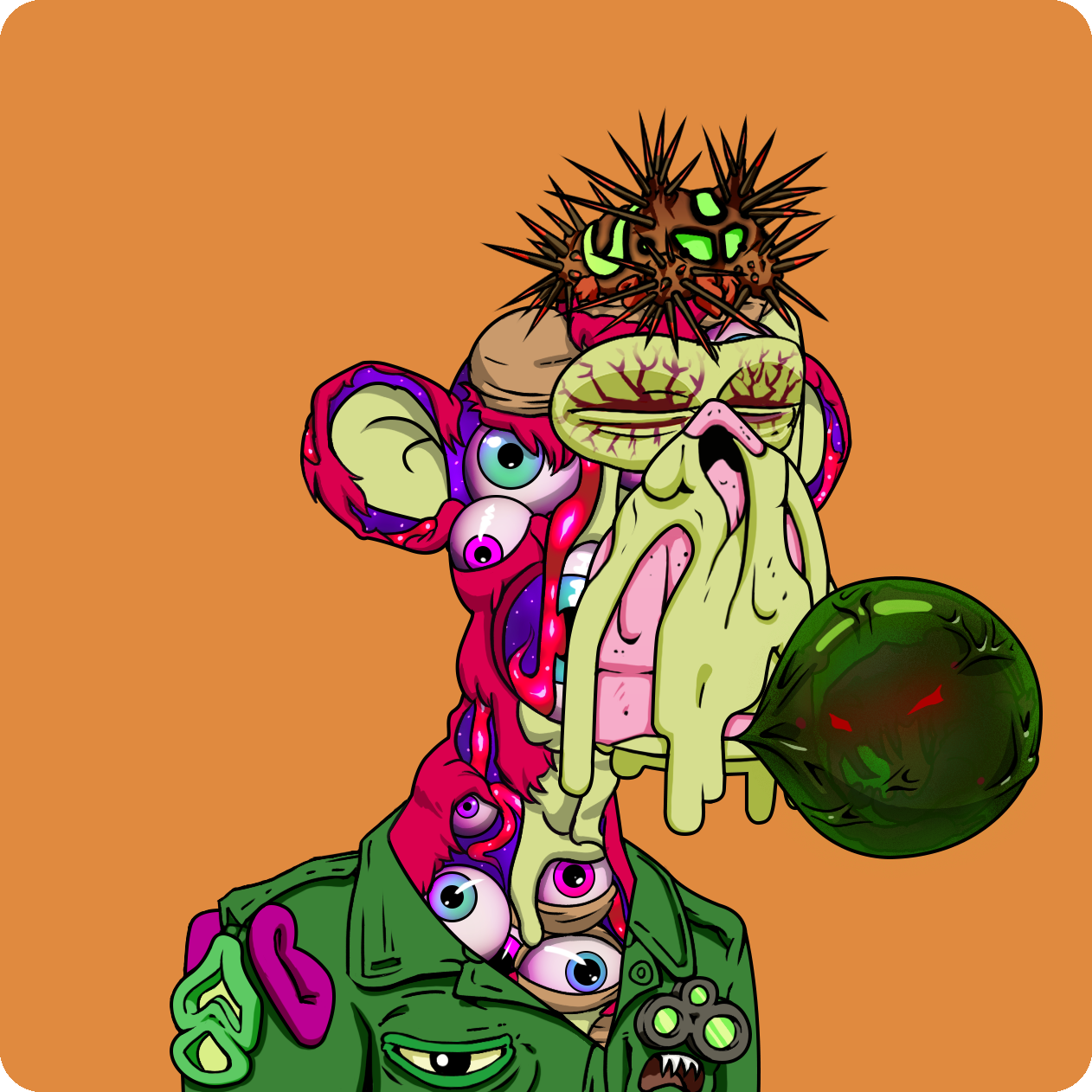 Yuga Labs - Mutant Ape Yacht Club - NFT # 4086