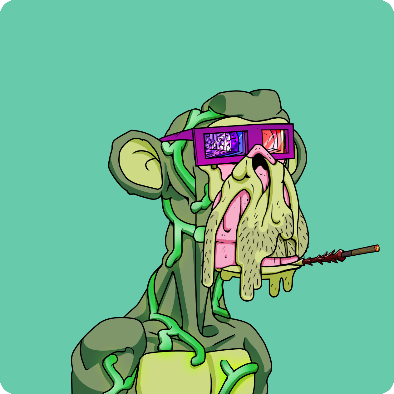 Yuga Labs - Mutant Ape Yacht Club - NFT # 3984