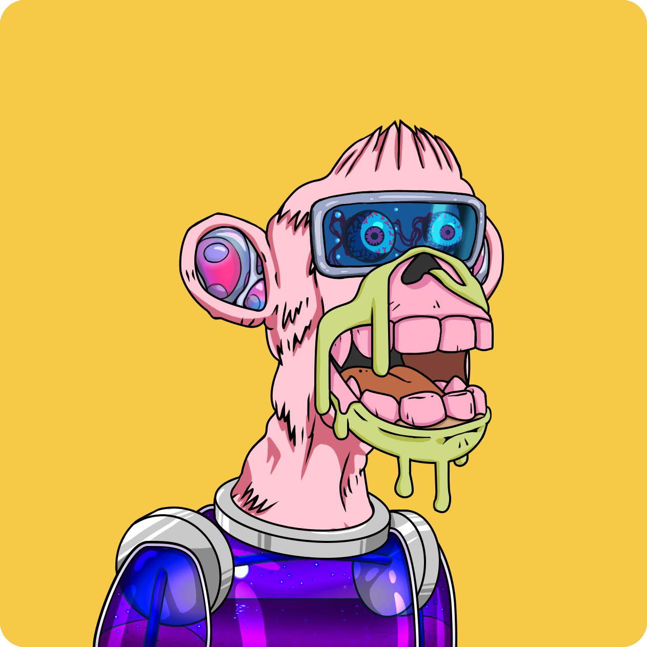 Yuga Labs - Mutant Ape Yacht Club - NFT # 9721