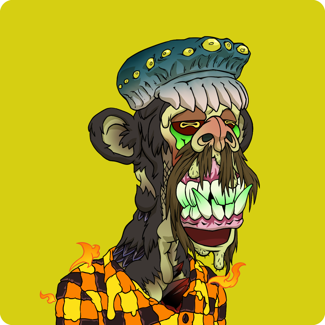 Yuga Labs - Mutant Ape Yacht Club - NFT # 16987