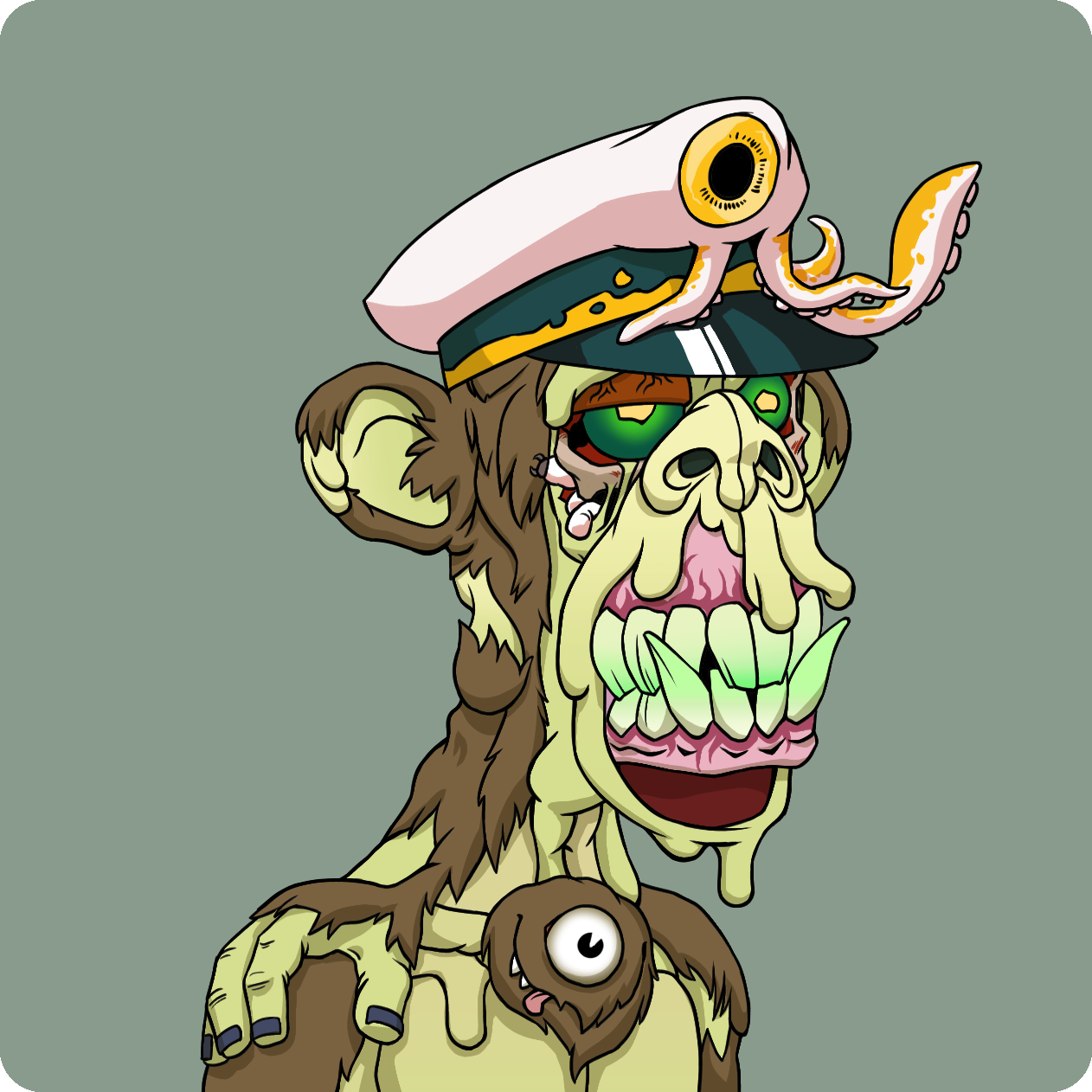 Yuga Labs - Mutant Ape Yacht Club - NFT # 141