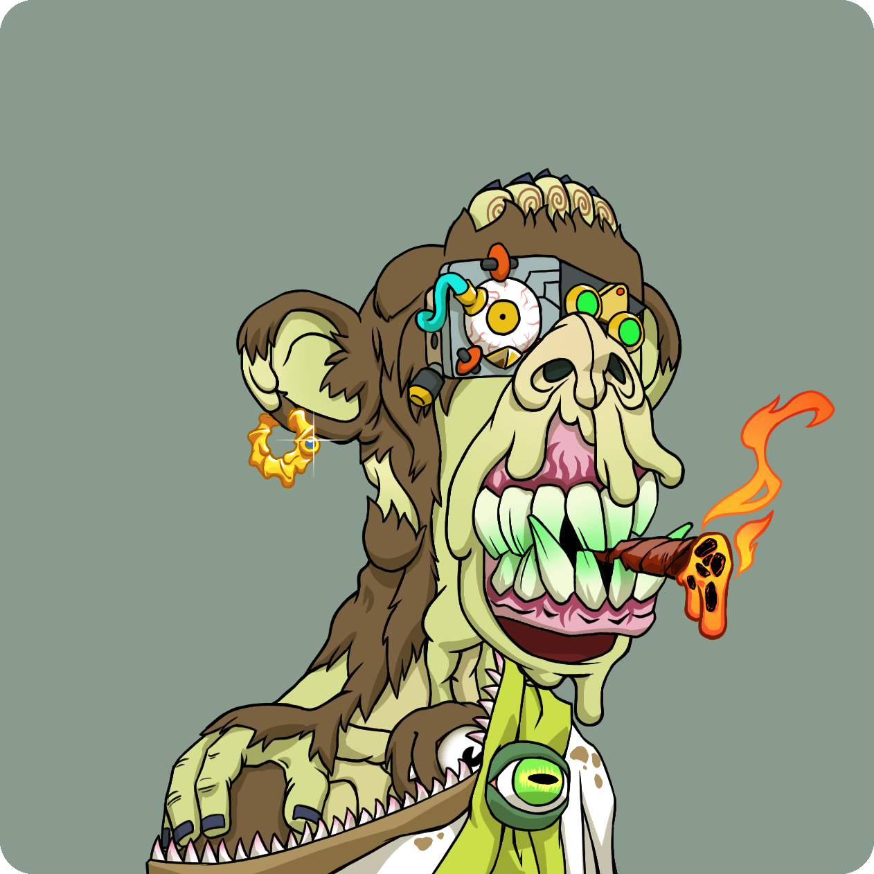 Yuga Labs - Mutant Ape Yacht Club - NFT # 2318