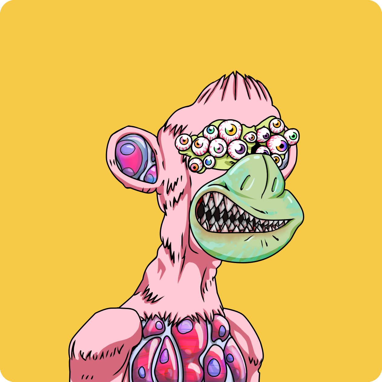 Yuga Labs - Mutant Ape Yacht Club - NFT # 24574