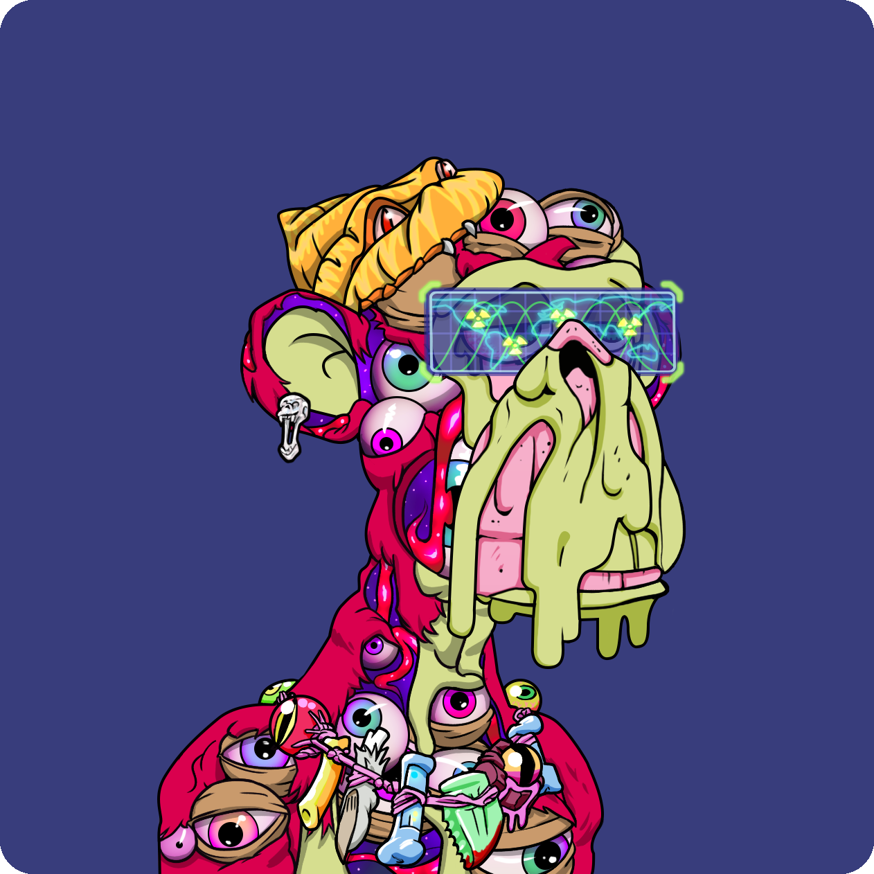 Yuga Labs - Mutant Ape Yacht Club - NFT # 9481