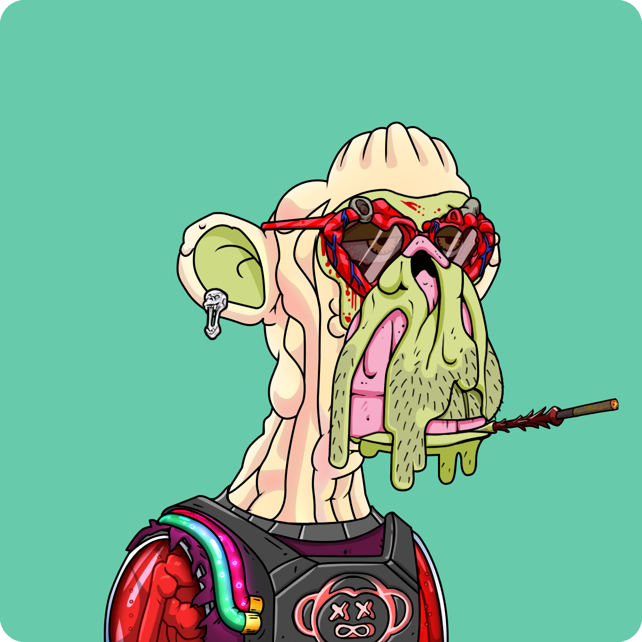 Yuga Labs - Mutant Ape Yacht Club - NFT # 1747