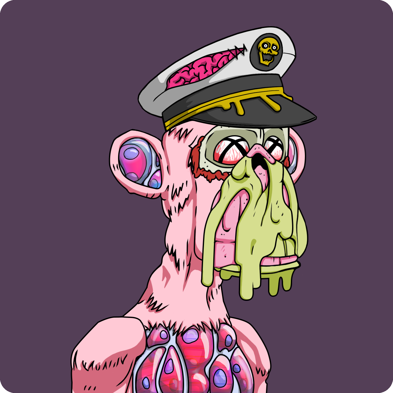 Yuga Labs - Mutant Ape Yacht Club - NFT # 2654