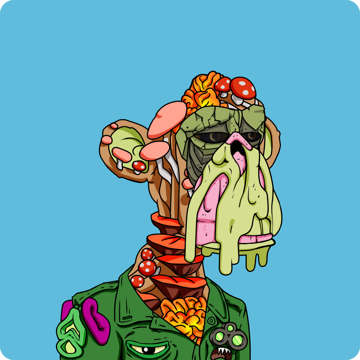 Yuga Labs - Mutant Ape Yacht Club - NFT # 1629