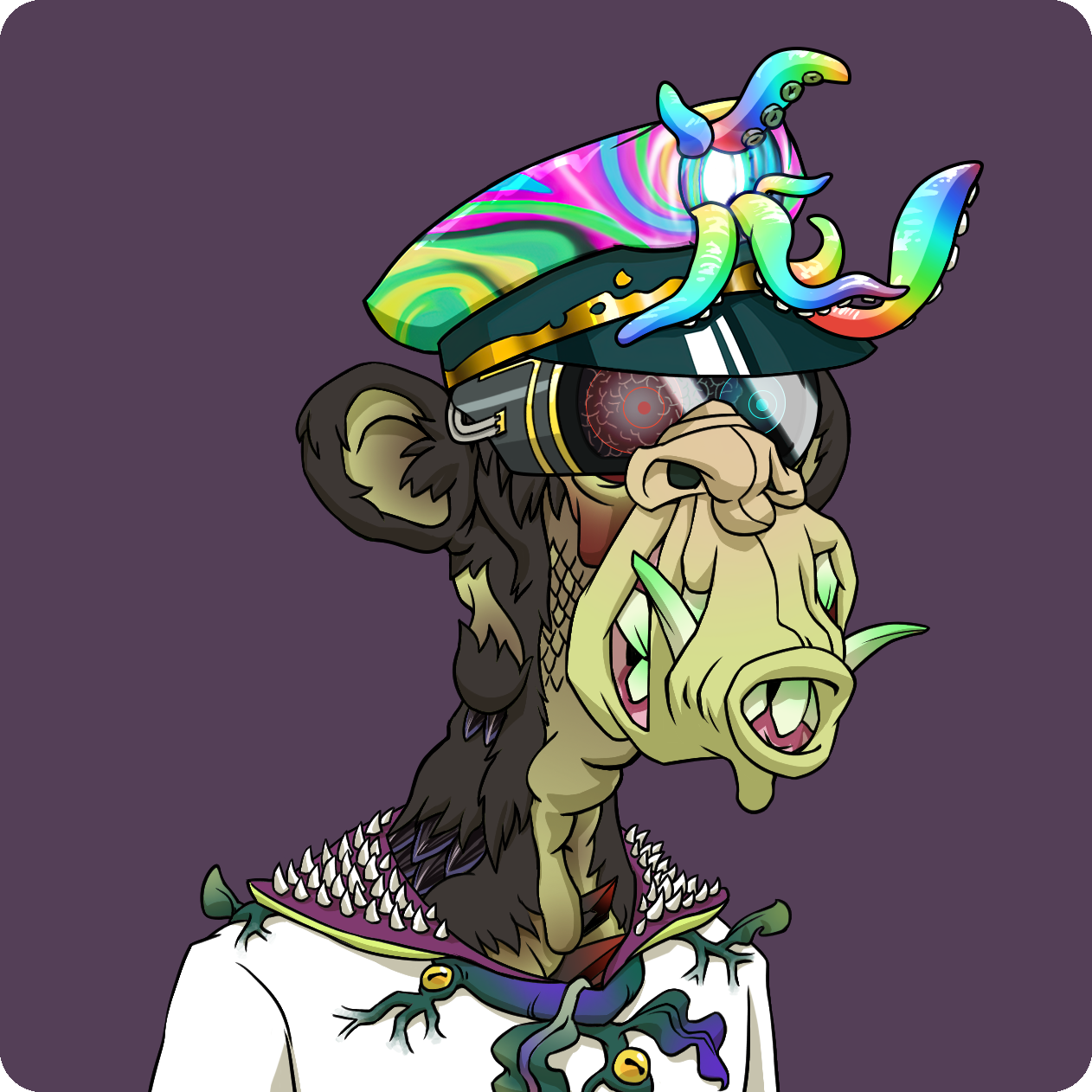 Yuga Labs - Mutant Ape Yacht Club - NFT # 19081