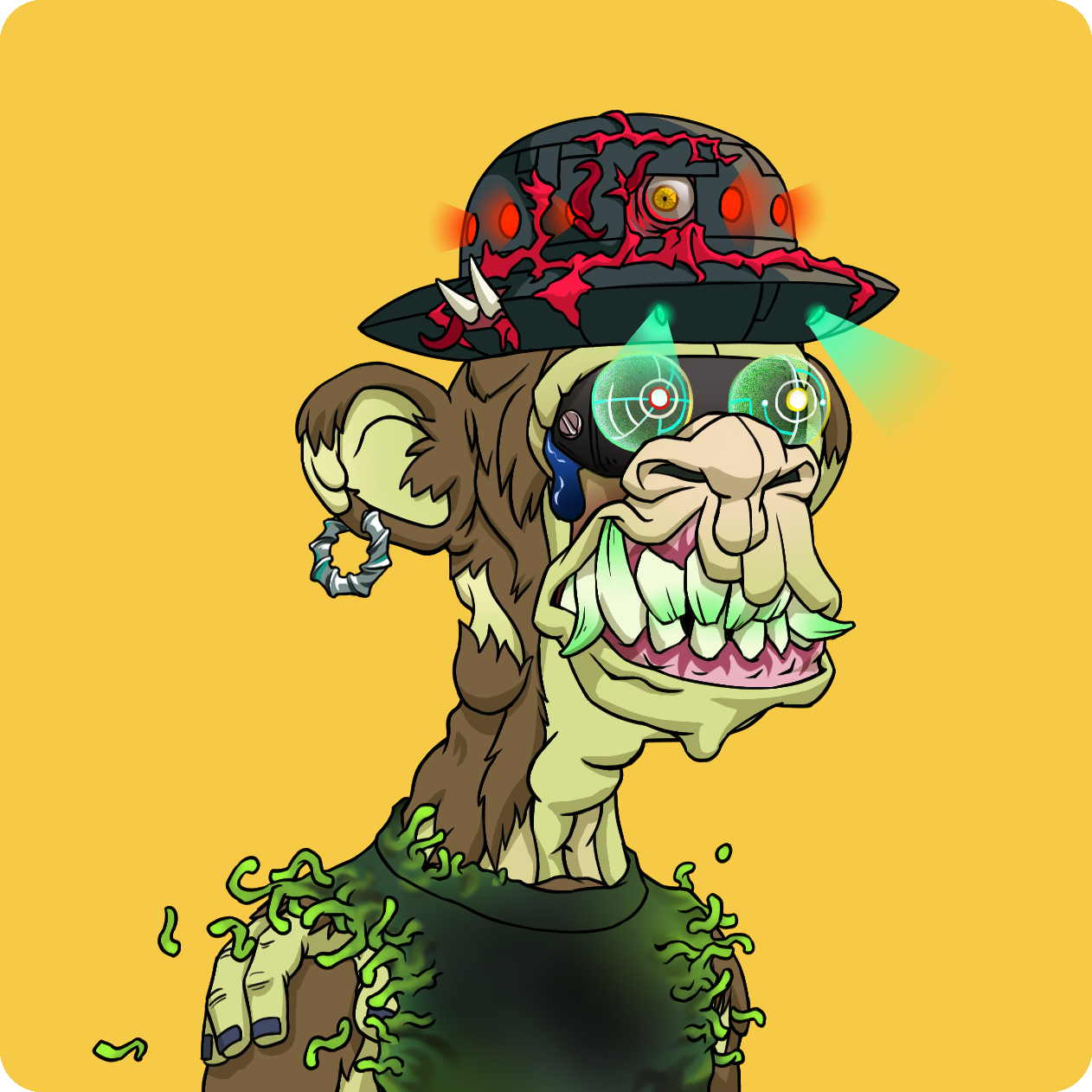 Yuga Labs - Mutant Ape Yacht Club - NFT # 21199