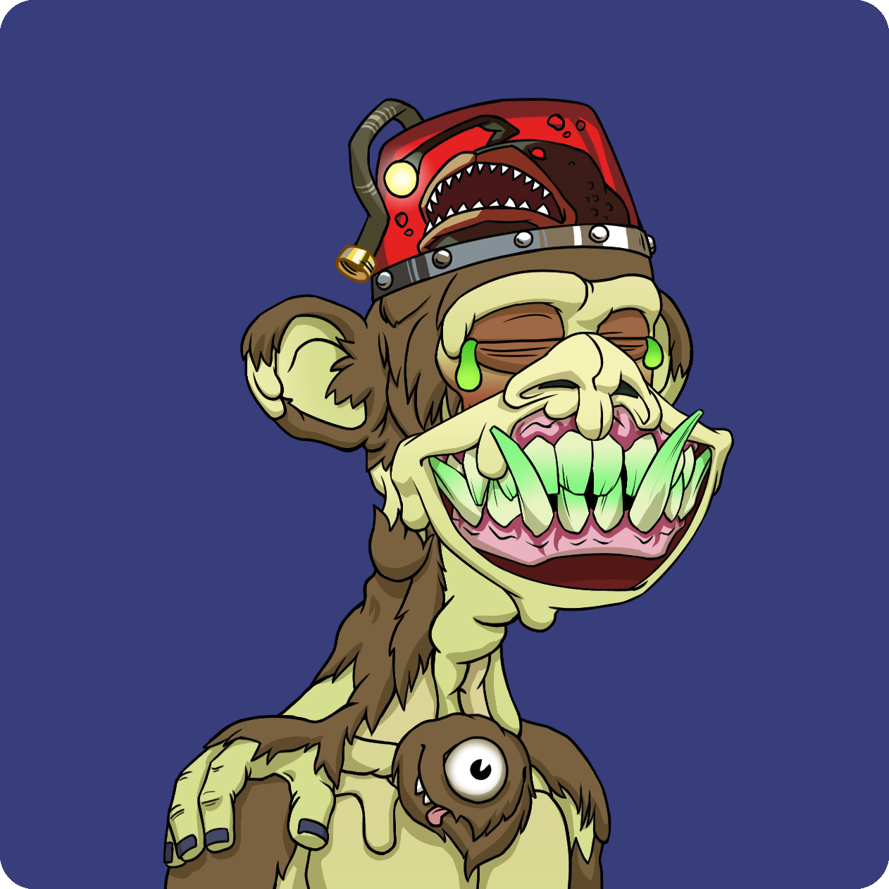 Yuga Labs - Mutant Ape Yacht Club - NFT # 5704