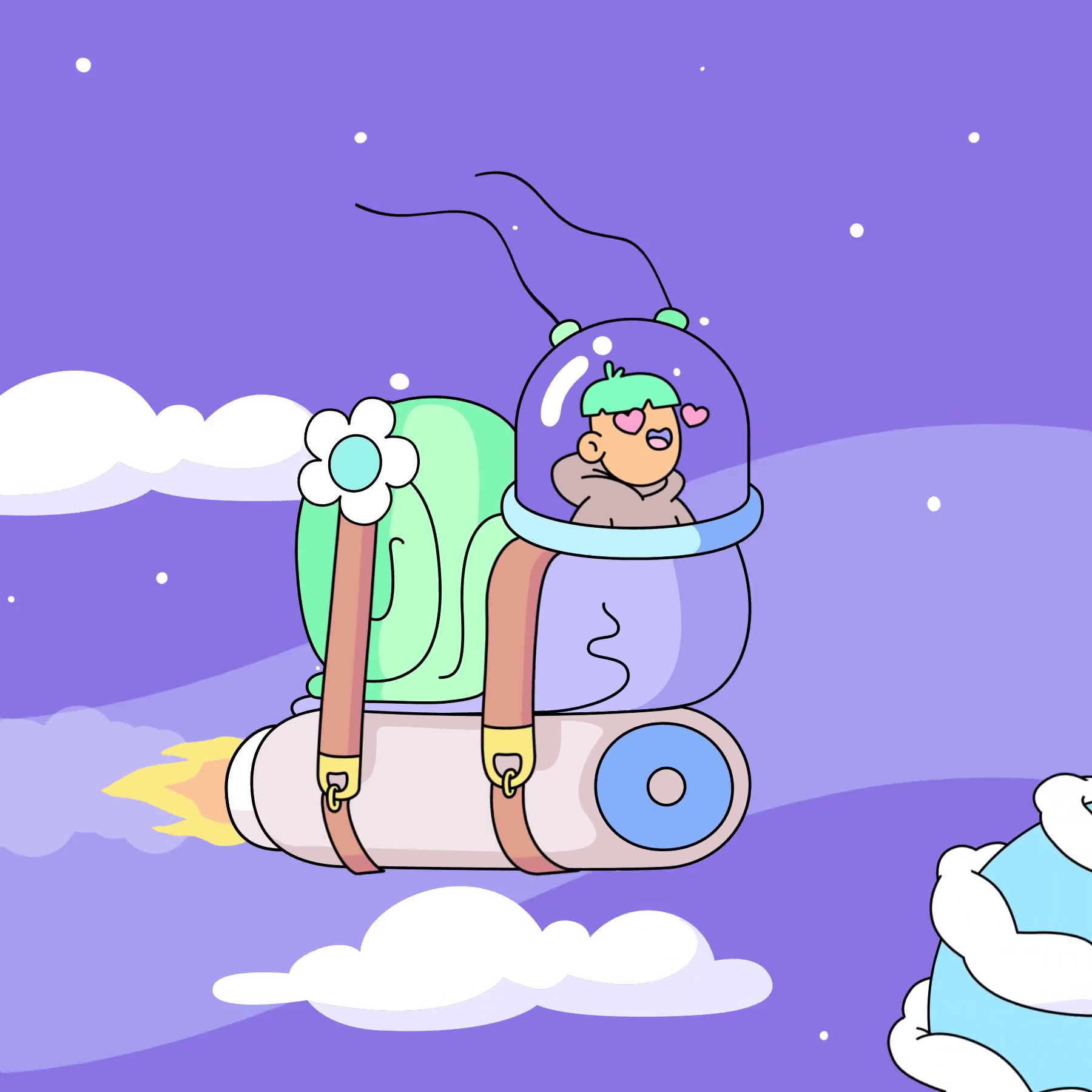 The Doodles Founders - Space Doodles - Space Doodle #506 - NFT # 506