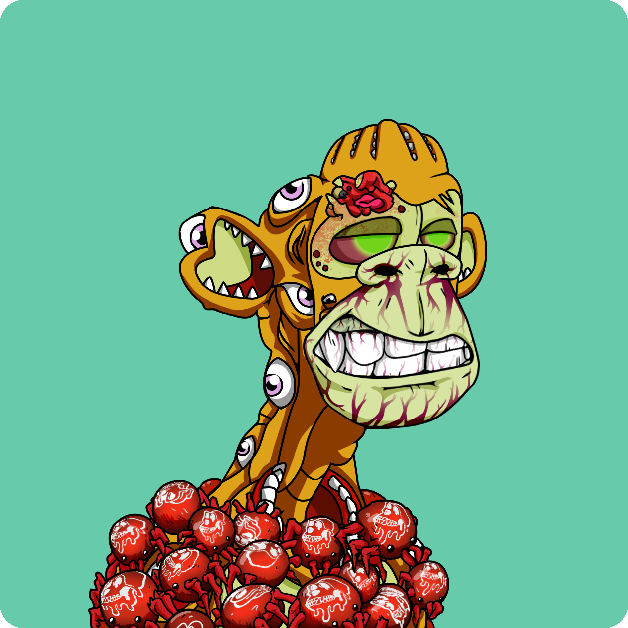 Yuga Labs - Mutant Ape Yacht Club - NFT # 9396