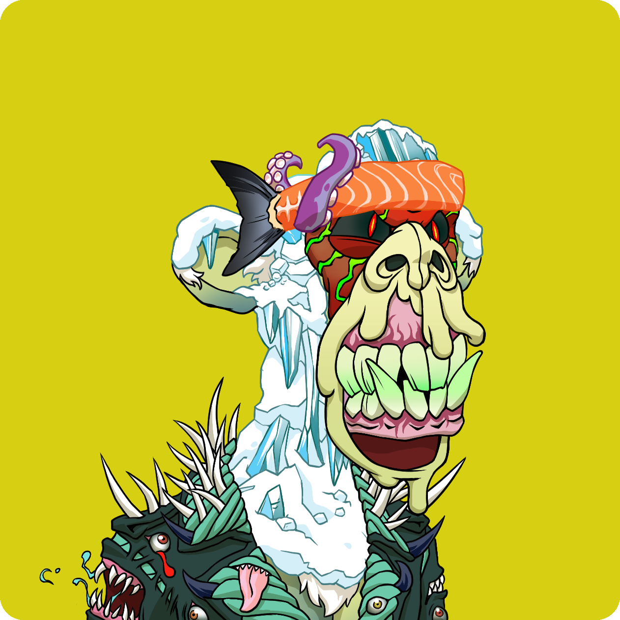 Yuga Labs - Mutant Ape Yacht Club - NFT # 4046